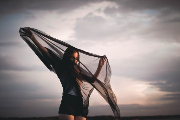 Photo Silk scarf